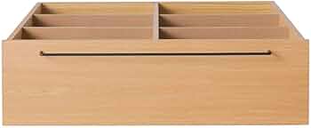 Amazon｜無印良品 ベッドフレーム下収納・大・オーク材・高さ25cm
