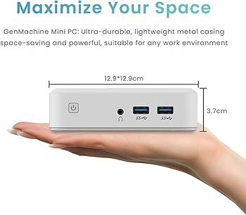 Amazon.com: GenMachine Mini PC AMD Ryzen 5 3550H Mini Computers Up