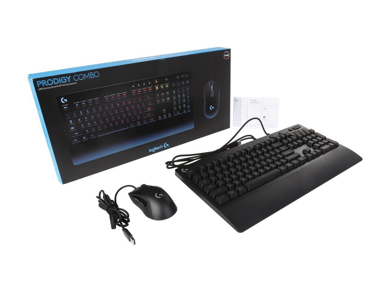 Amazon | Logitech Prodigy G403 ゲーミングマウス & G213 ゲーミング