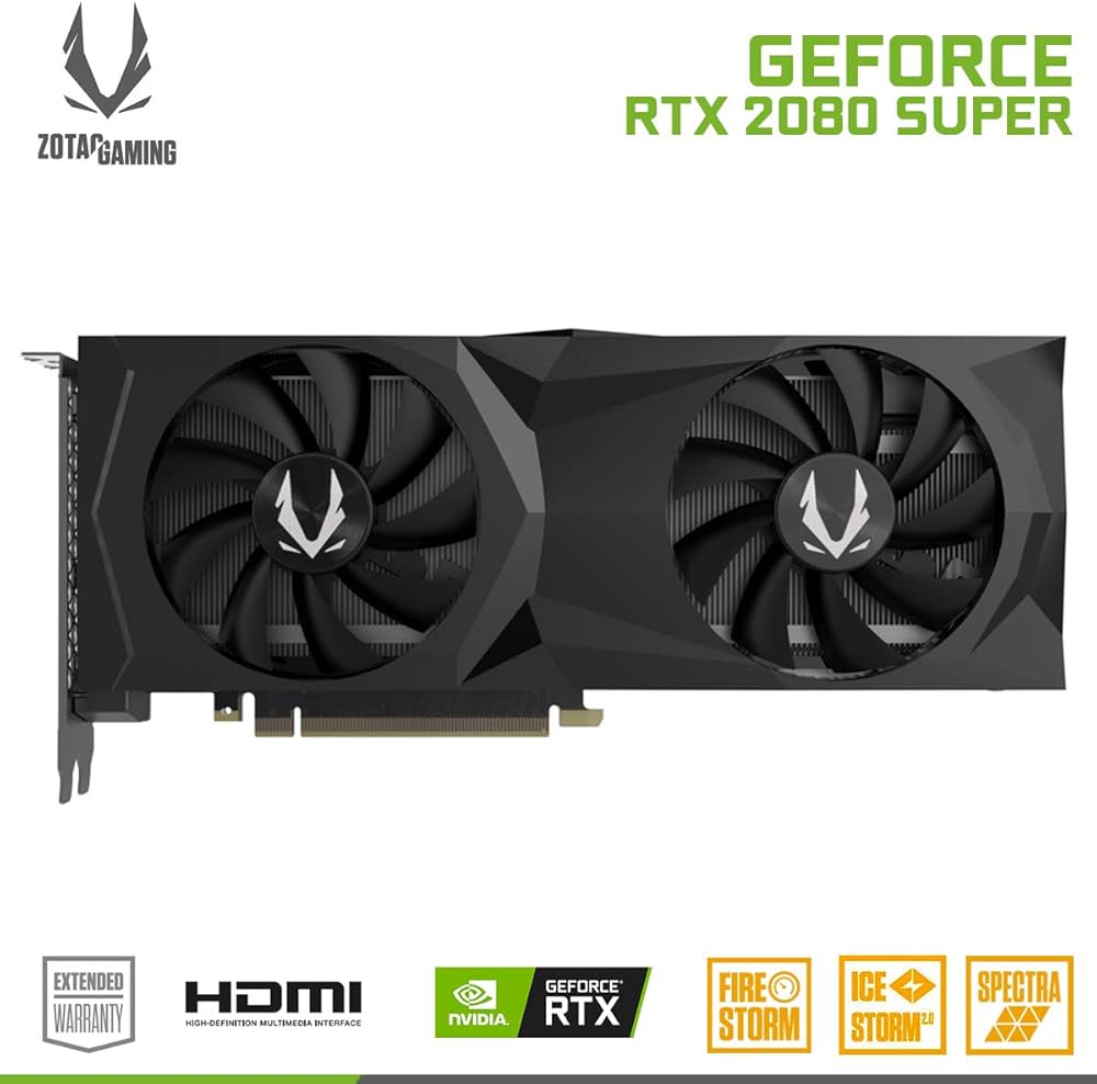 Amazon | ZOTAC GAMING GeForce RTX 2080 SUPER Twin Fan Graphics