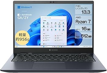 Amazon.co.jp: dynabook ノートパソコン GA/ZY【AMD Ryzenプロセッサー
