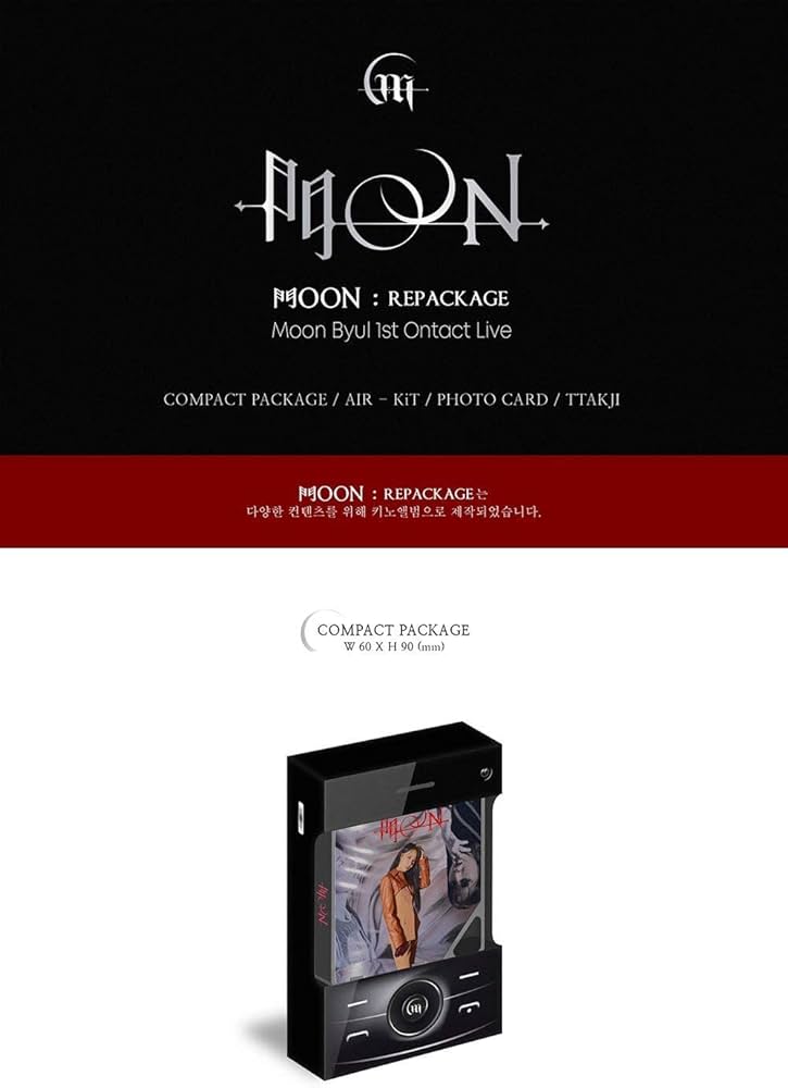 MAMAMOO MOONBYUL - MAMAMOO MOONBYUL [MOON] 2nd Mini Repackage