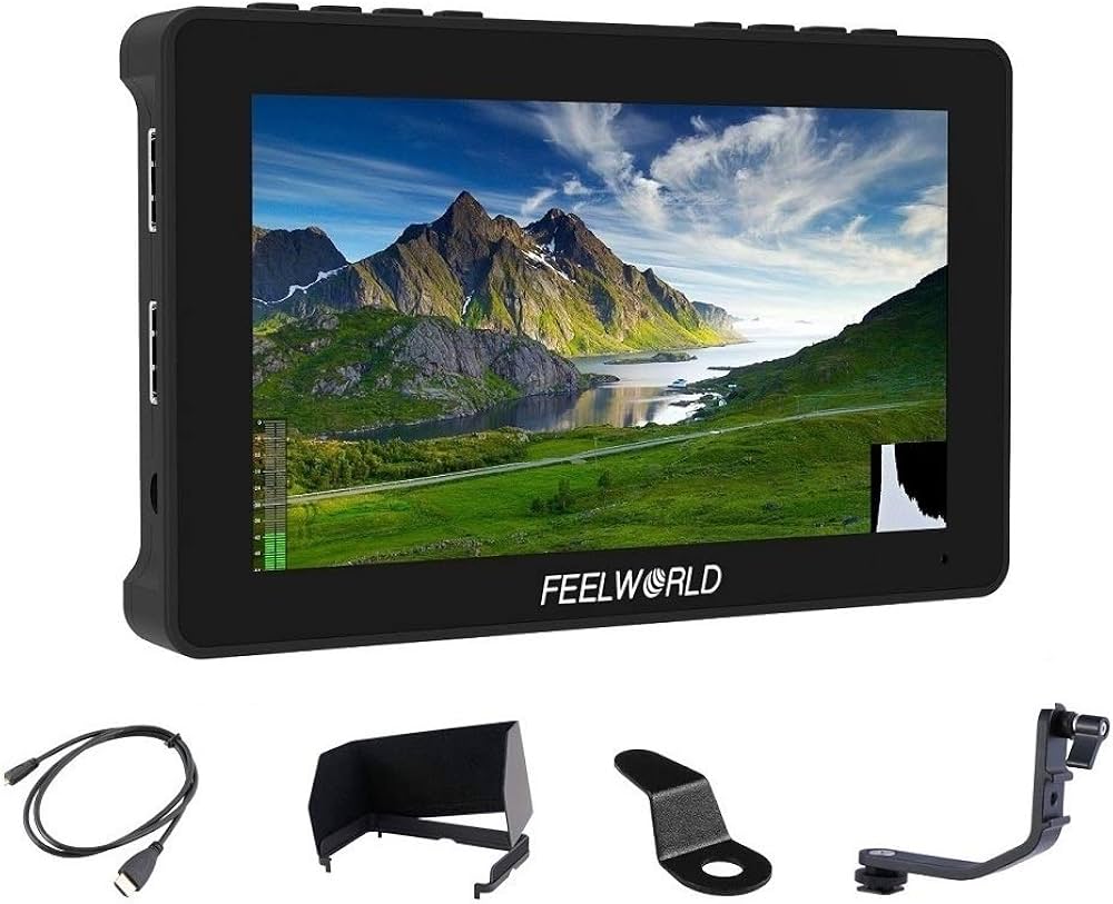 Amazon | Feelworld F5 Pro V4 6インチ3D LUTタッチスクリーンDSLR