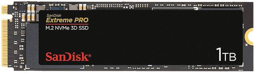 Amazon.com: SanDisk Extreme PRO M.2 NVMe 3D SSD - 1TB : Electronics