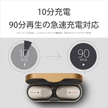 Amazon.co.jp: ソニー ワイヤレスノイズキャンセリングイヤホン WF