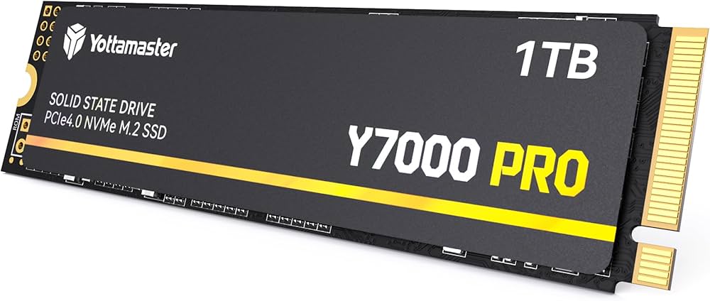 Amazon | Yottamaster 内蔵 SSD 1TB PCIe Gen4x4 M.2 NVMe 2280 最大