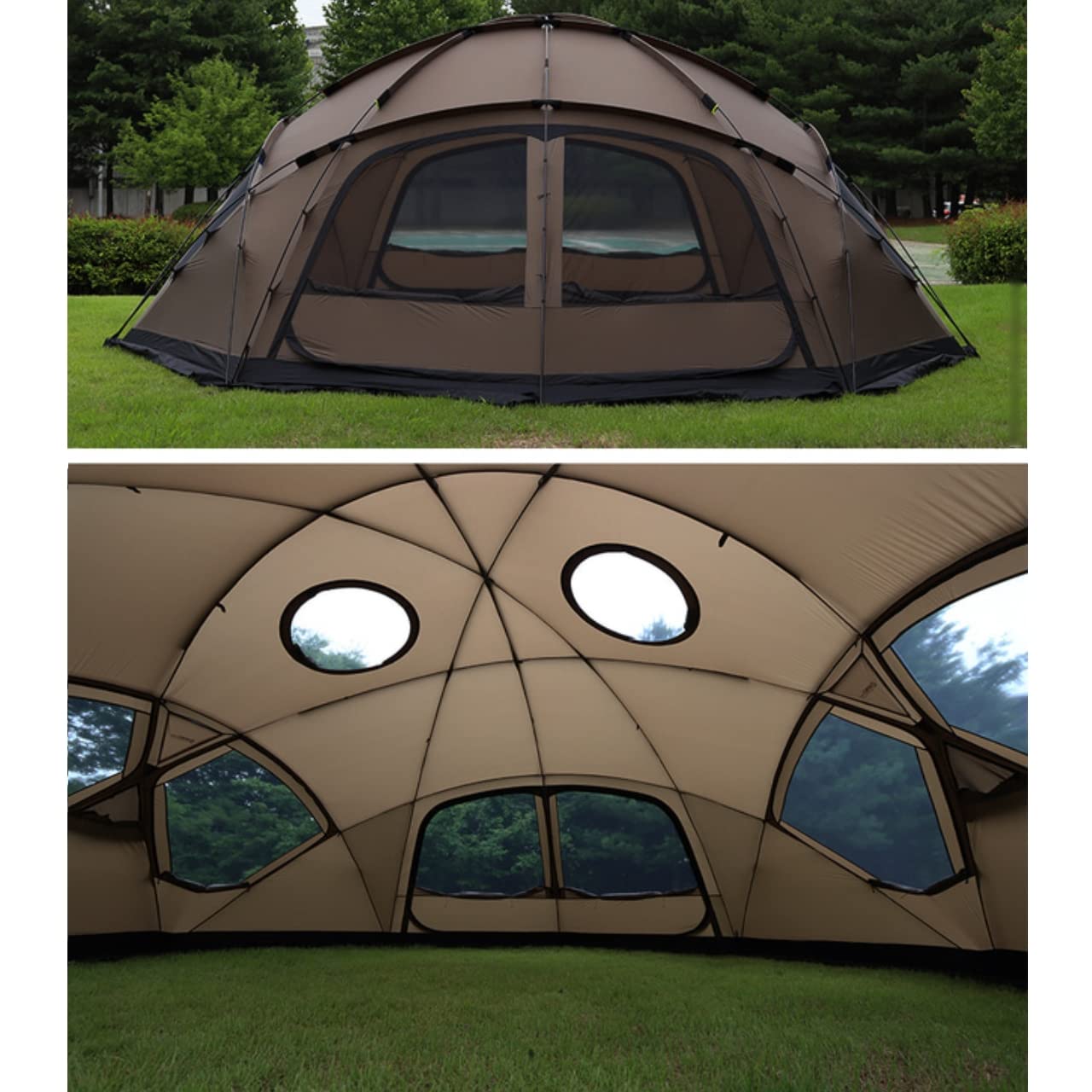 Amazon.co.jp: wiwo ヤクドーム550 YAKDOME550 本体 ドームテント 韓国