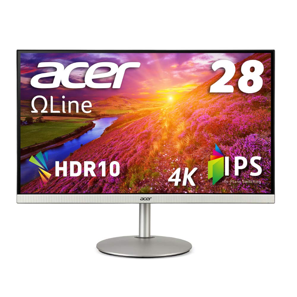 Amazon.co.jp: Acer モニター OmegaLine CB282Ksmiiprfx 28インチ 27