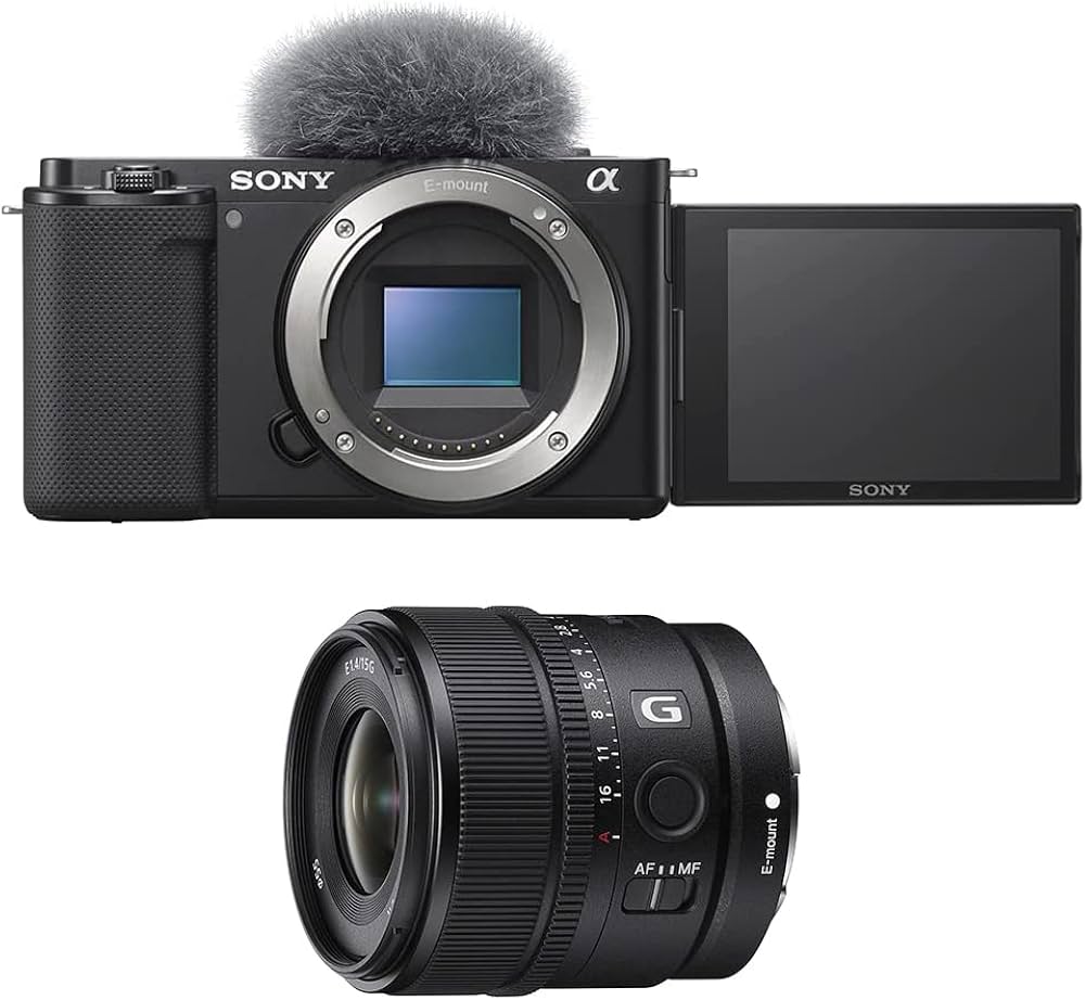 Amazon | SONY(ソニー) 【ZV-E10 と 広角単焦点レンズ(SEL15F14G