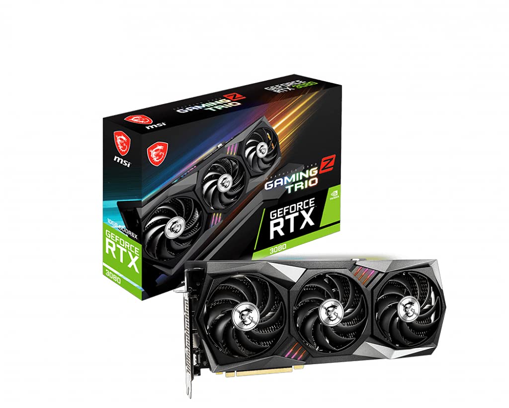 Amazon | MSI GeForce RTX 3080 GAMING Z TRIO 10G LHR グラフィックス