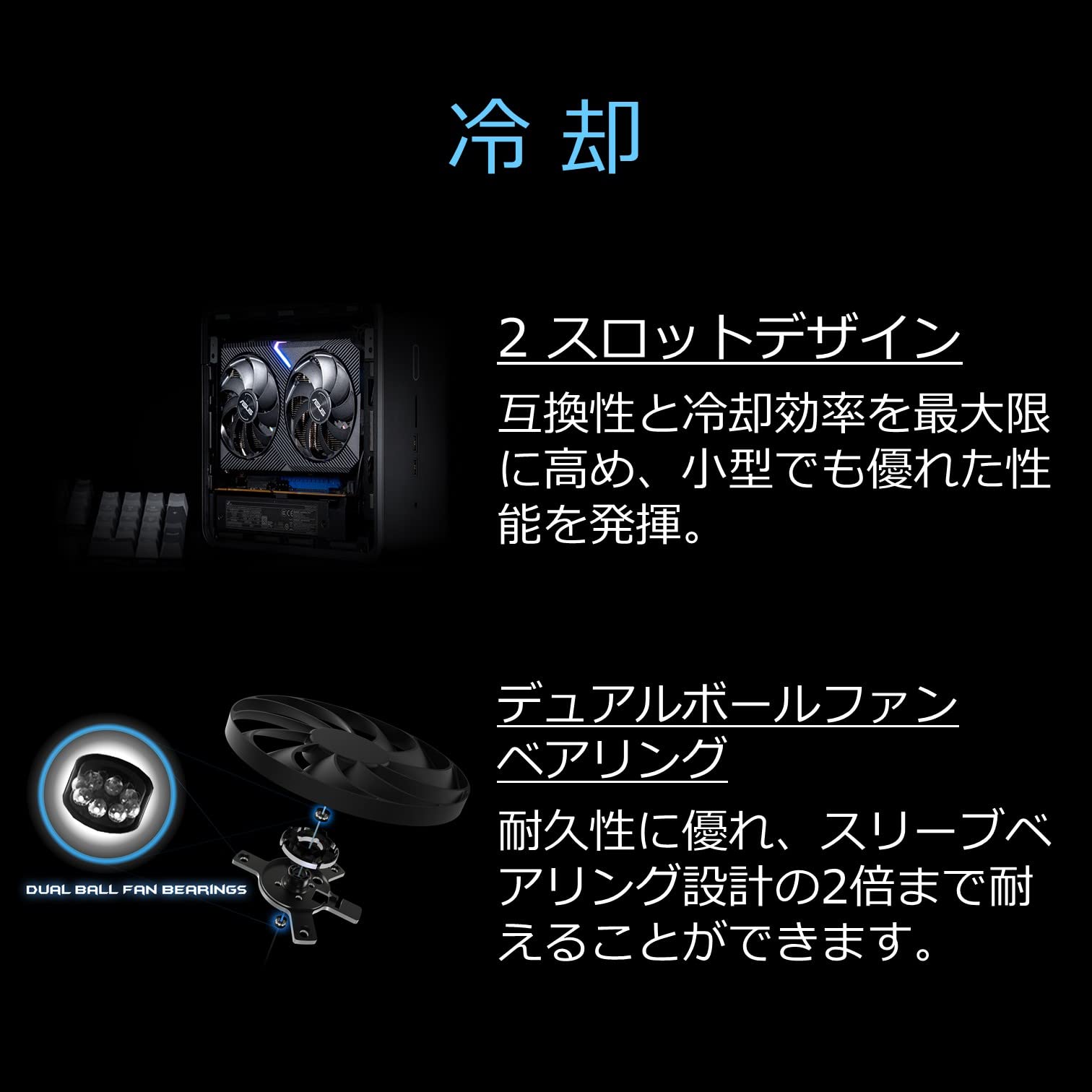 Amazon | ASUS Dual Radeon™ RX 6500 XT 搭載ビデオカード OC edition