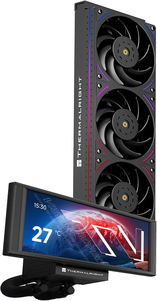 Thermalright Trofeo Vision 360 ARGB Black CPU AIO Cooler,360mm