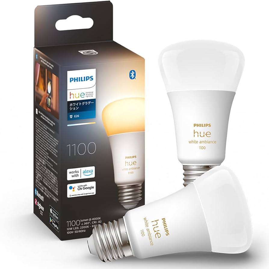 Amazon | フィリップスヒュー(Philips Hue) スマート電球 E26 75W相当