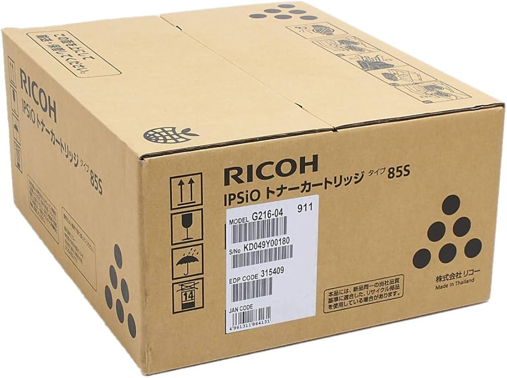 Amazon.co.jp: RICOH IPSIO トナーカートリッジ タイプ85S （大容量
