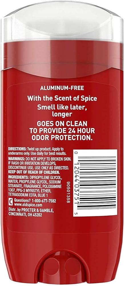 Amazon.com: Old Spice Rz Deo Afterhou Size 3.00o Old Spice Red