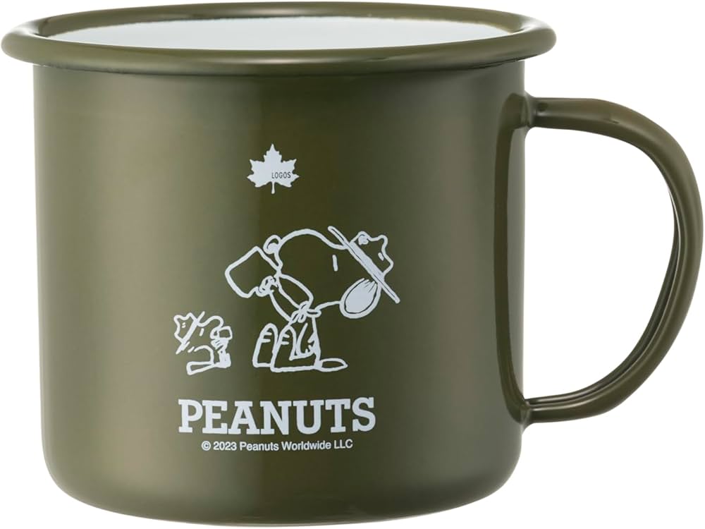 Amazon | ロゴス(LOGOS) SNOOPY (Beagle Scouts 50years)ホーローマグ