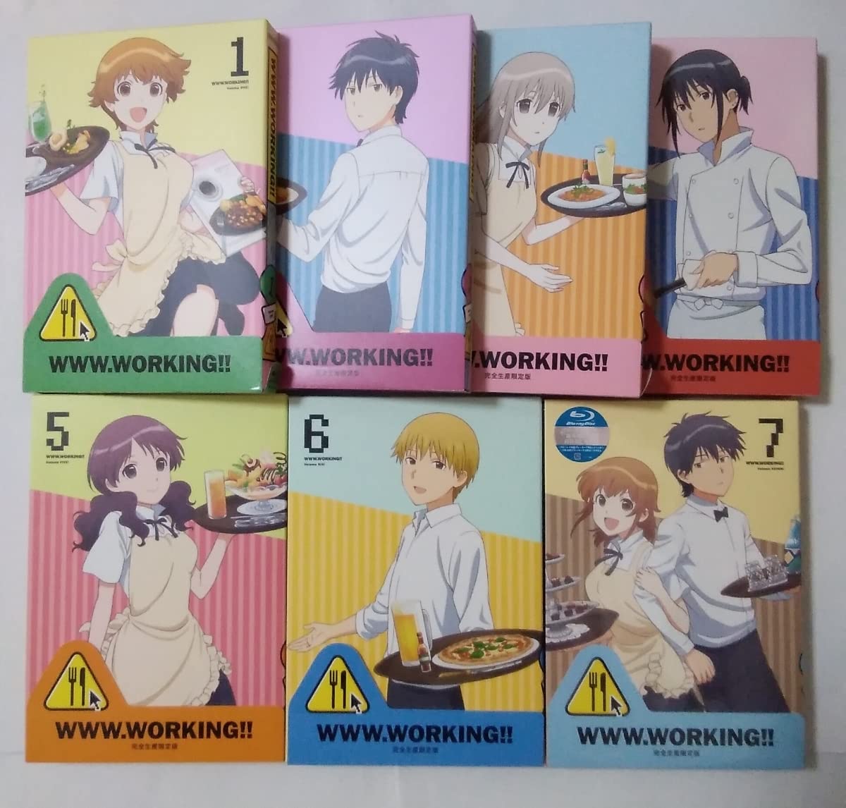 Amazon.co.jp: 特典完備 WORKING 1期～4期 完全生産限定版 全巻フル