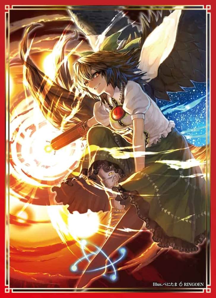 Amazon.co.jp: カードスリーブ 東方project 霊烏路空【RINGOEN/illust