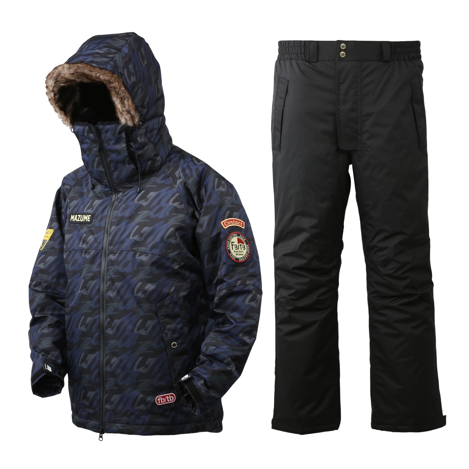 Amazon | mazume CONTACT ALL WEATHER SUIT MZFW-738-10 マズメ