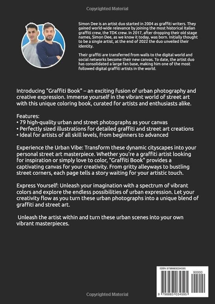 Graffiti Book: by Simon Dee | Amazon.com.br