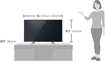 Amazon | パナソニック 43V型 液晶テレビ ビエラ TH-43DX750 4K USB