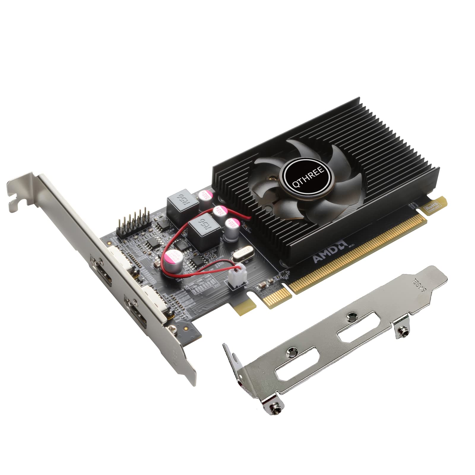 Amazon.com: QTHREE Radeon HD 6570 Low Profile Graphics Card,Dual