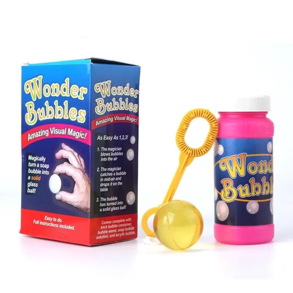 Amazon.com: MilesMagic Magician's Wonder Bubbles Gimmick