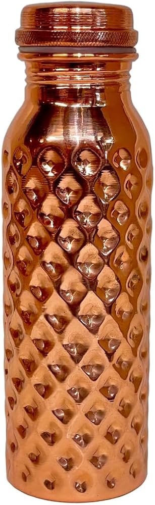 Amazon｜Mam Rasoi 銅製 ウォーターボトル アーユルヴェーダ 健康