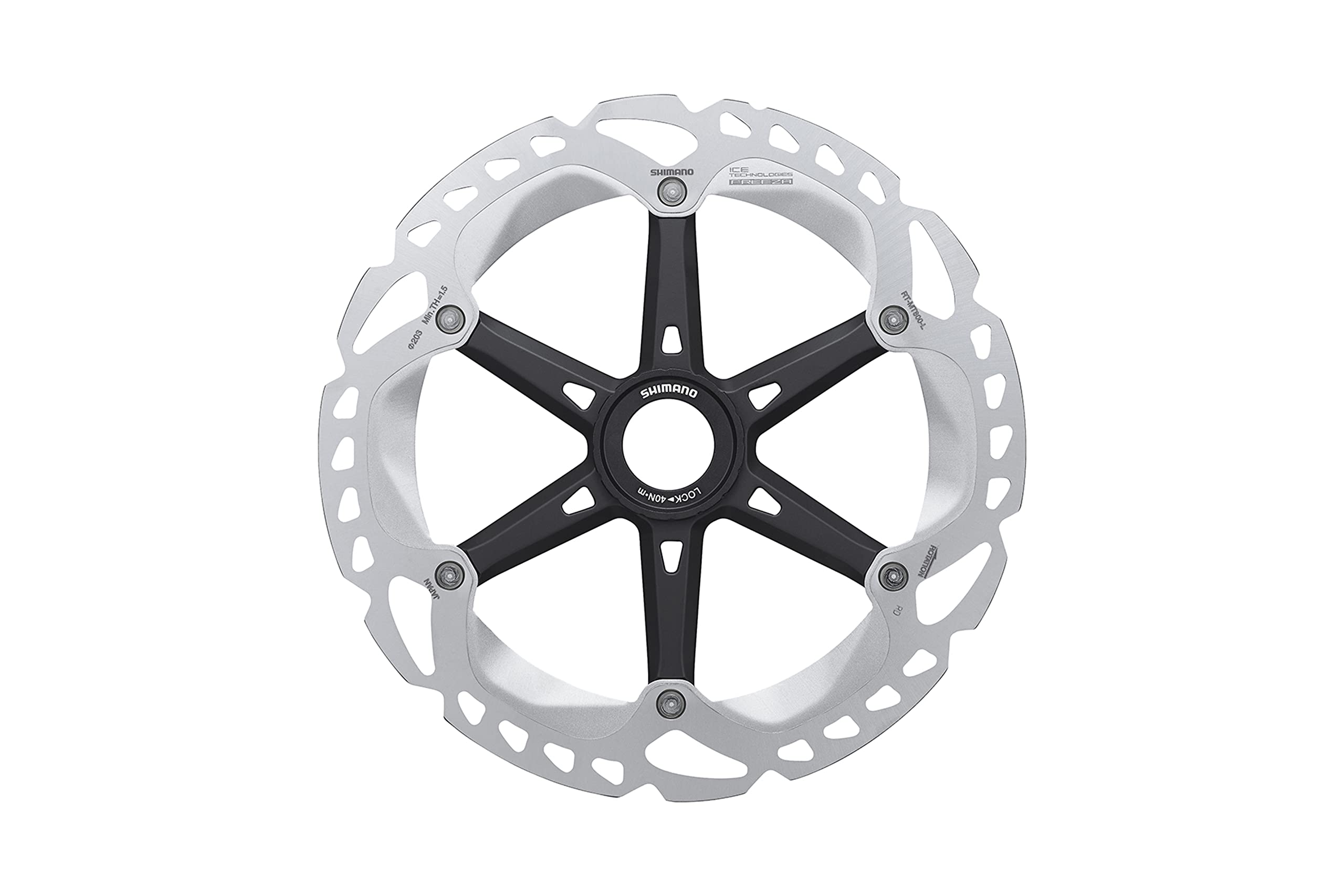 Amazon | シマノ(SHIMANO) ディスクローター RT-MT800 203mm センター