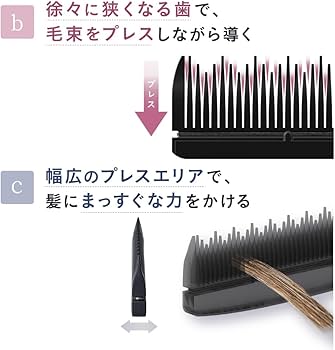 Amazon | [strainia] [ストレーニア] ケアストレートコーム ストレート