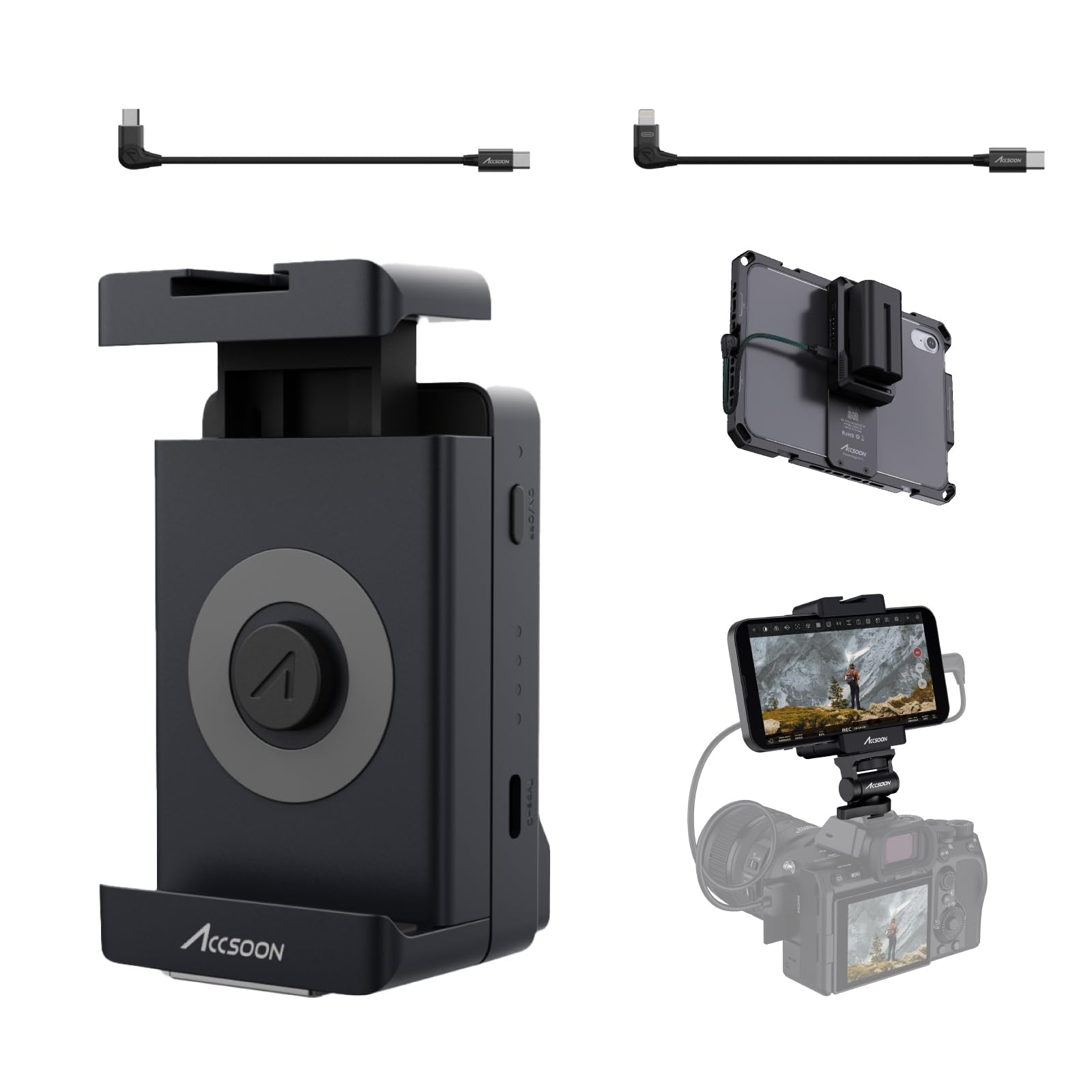 Amazon | 【Accsoon公式店】Accsoon SeeMo ビデオ送信機 HDMI&USB