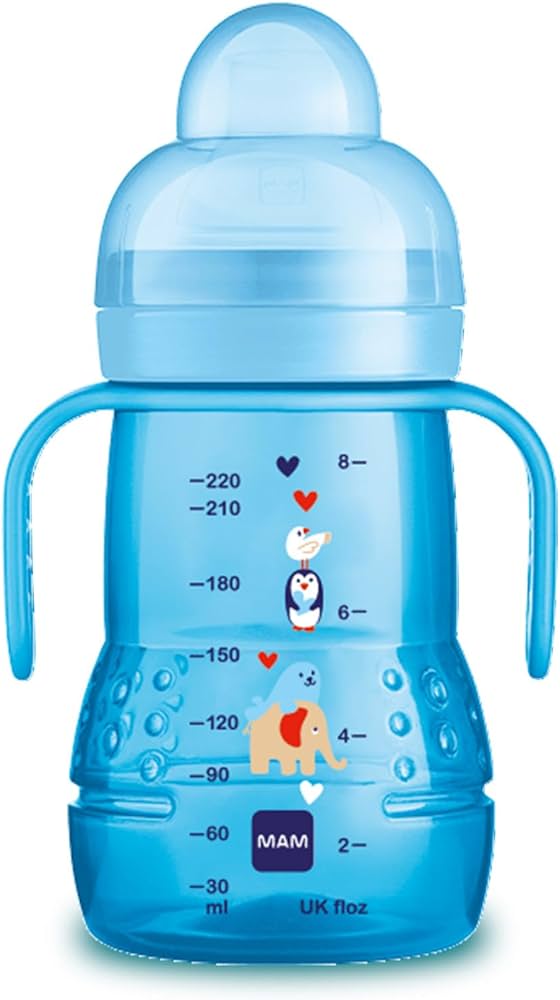 Amazon.com : MAM Trainer Sippy Cup for Toddlers 1-3, 8 oz