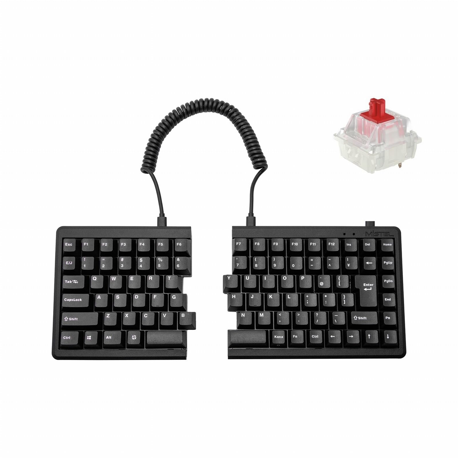 Amazon.co.jp: BAROCCOMiSTEL MD770 (日本語配列/赤軸) 分離型