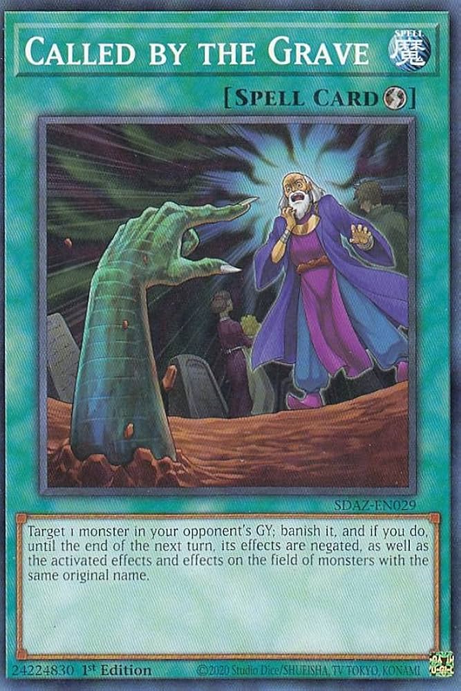 Amazon.co.jp: 遊戯王 SDAZ-EN029 墓穴の指名者 Called by the Grave