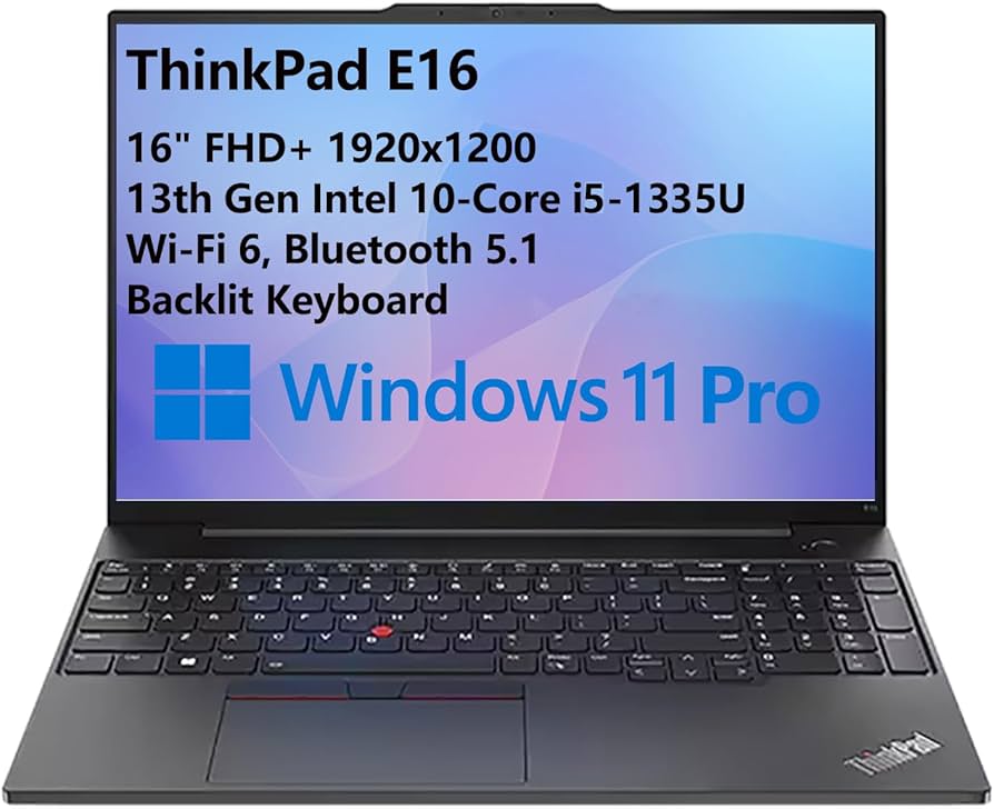 Amazon.com: Lenovo ThinkPad E16 16