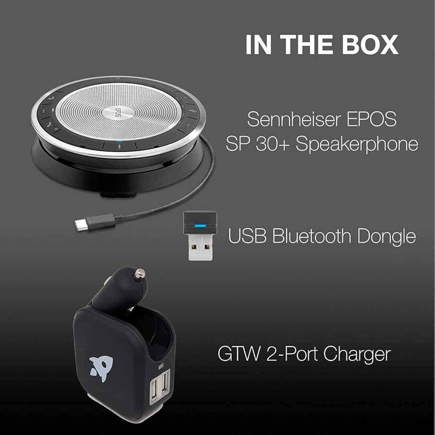 Amazon.com: EPOS Sennheiser SP 30T Speakerphone w/USB Bluetooth