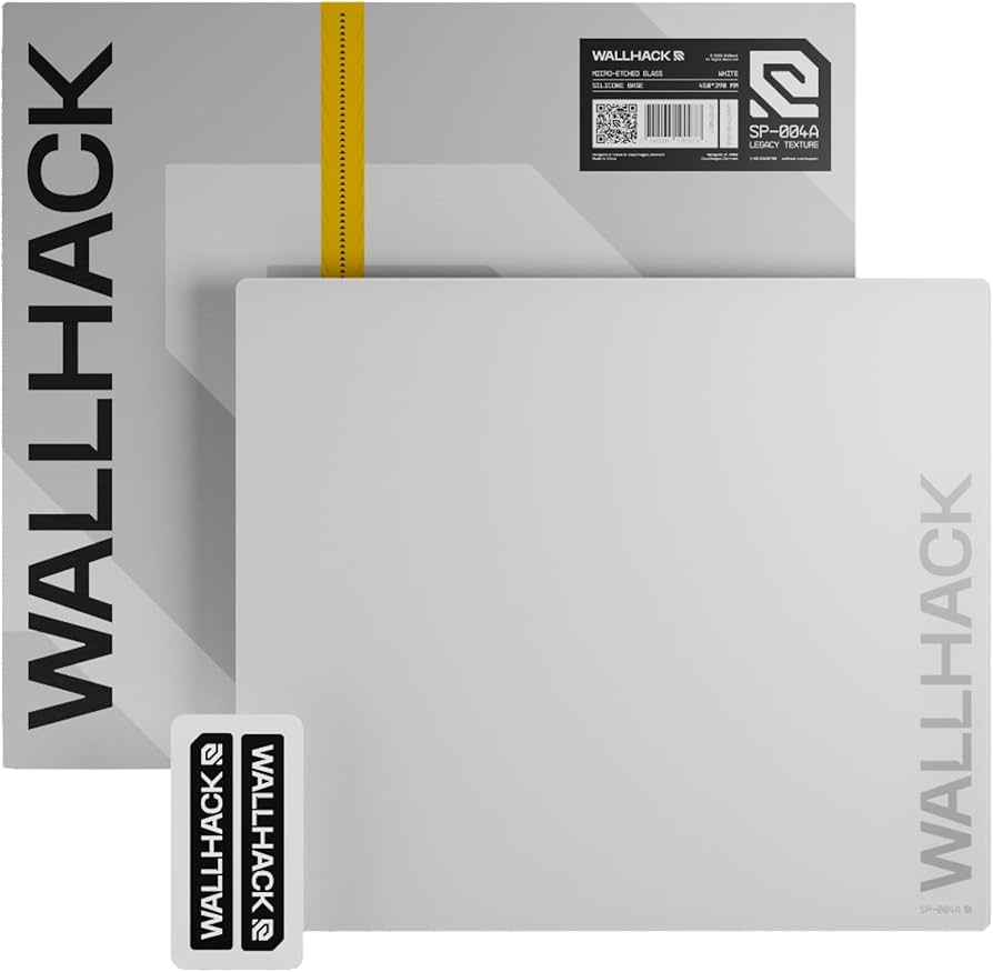 Amazon.co.jp: WALLHACK SP-004A ガラスゲーミングマウスパッド | 第4