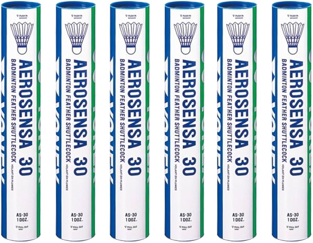 Amazon | ヨネックス エアロセンサ 30 フェザーバドミントンシャトル