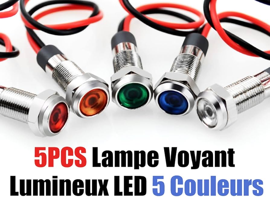 Amazon.co.jp: インジケーターランプ LED 高輝度 IP66防水 パイロット