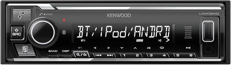 Amazon | ケンウッド 1DINオーディオ Bluetooth搭載 U340BMS KENWOOD