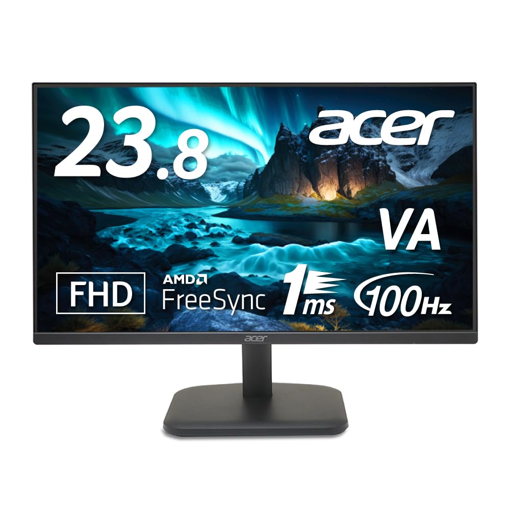 Amazon.co.jp: 【Amazon.co.jp 限定】Acer モニター 23.8インチ VA 非