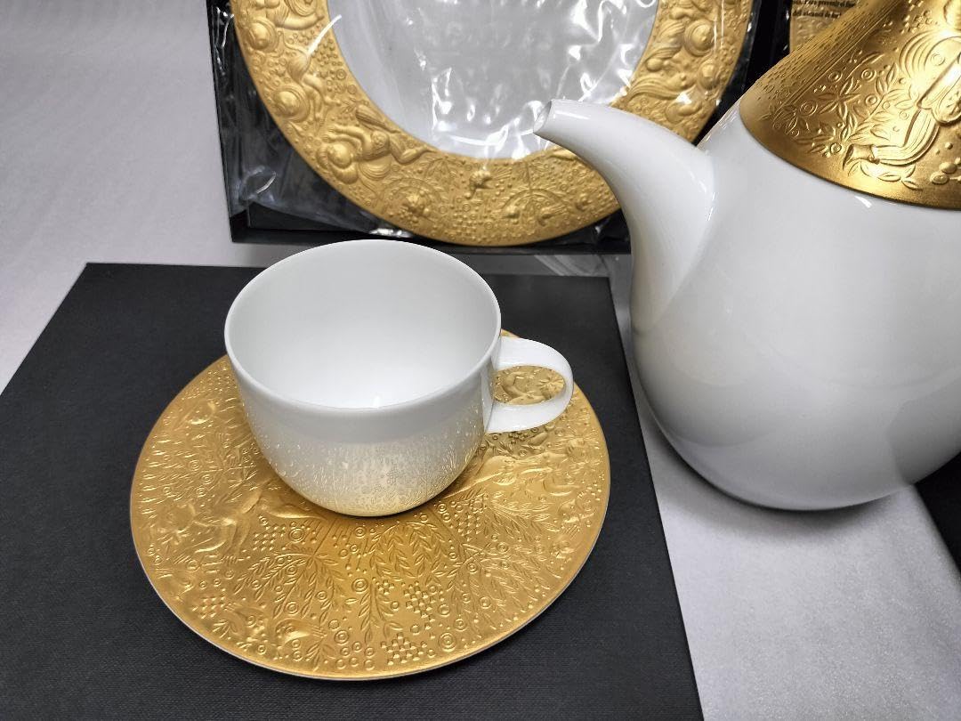 Amazon.co.jp: ローゼンタール 魔笛 ゴールド カップアンドソーサー