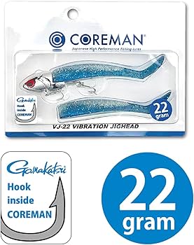 Amazon.co.jp: COREMAN(コアマン) ジグヘッド VJ-22 バイブレーション