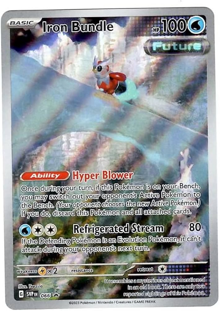 Amazon.co.jp: ポケモン - アイアンバンドル SVP 066 - Paradox Rift