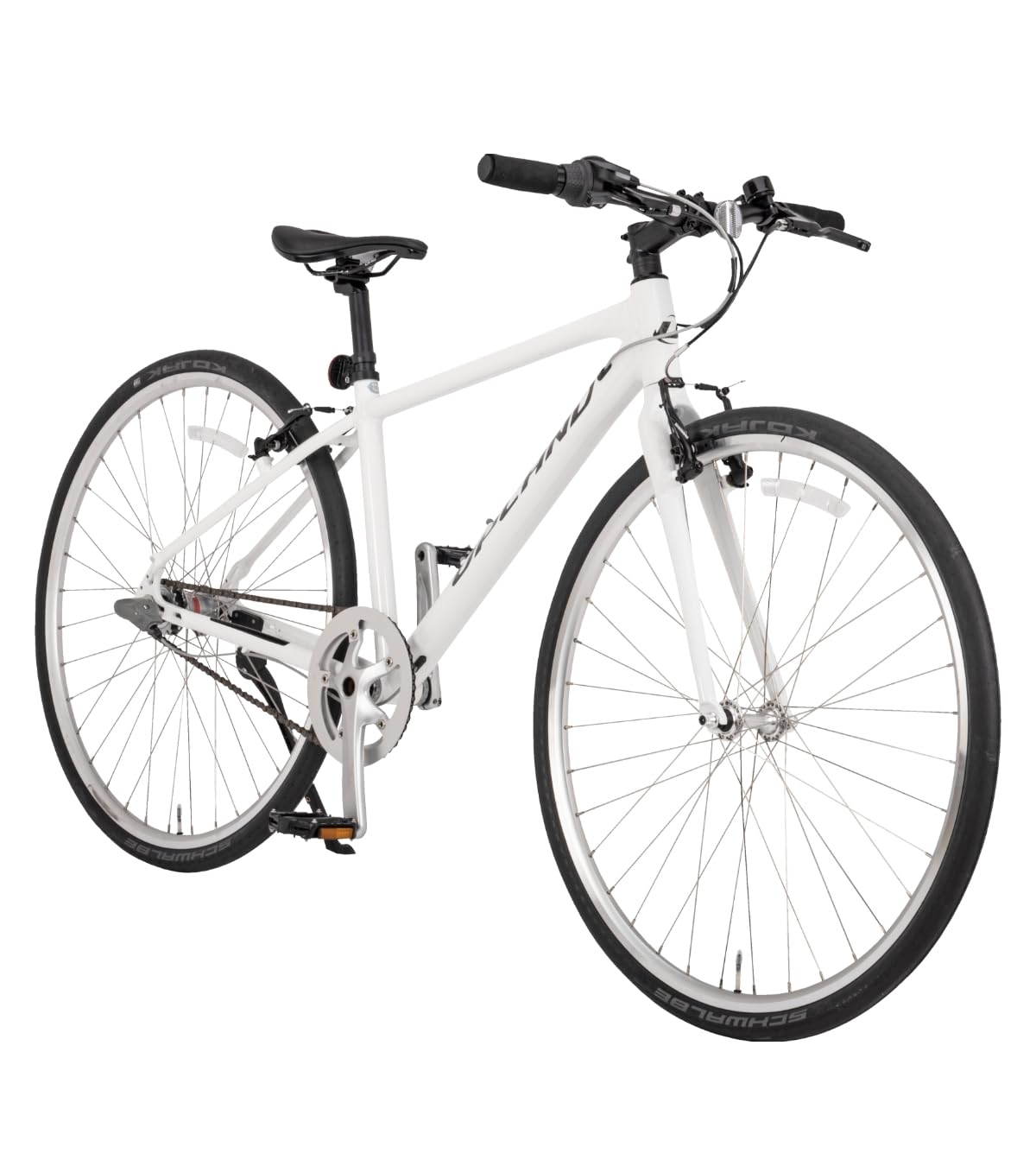 Amazon | アップランド(UPLAND) クロスバイク ホワイト シマノ内装3段