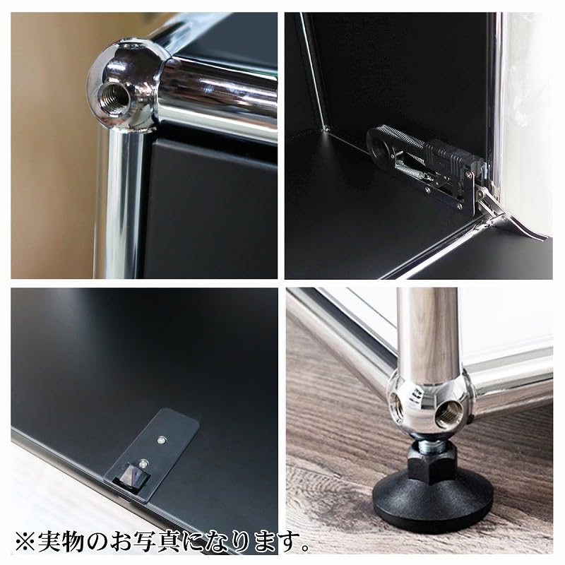 Amazon.co.jp: 【WNJAPAN】キャビネット 北欧 鍵付き サイドボード 幅