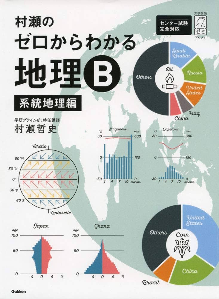 村瀬のゼロからわかる地理B 系統地理編 (大学受験プライムゼミブックス
