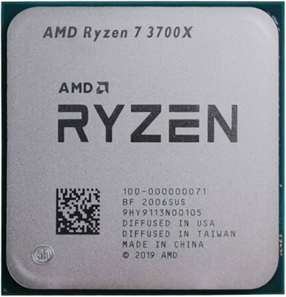 Amazon | AMD Ryzen 7 3700X R7 3700X 3.6 GHz 8コア 16スレッド CPU