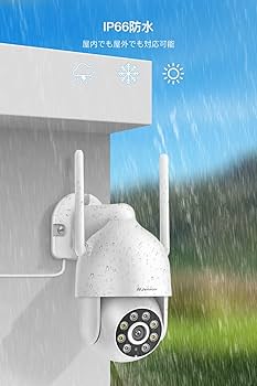 Amazon.co.jp: Jennov 防犯カメラ ワイヤレス 屋外 防水 AI人体検知