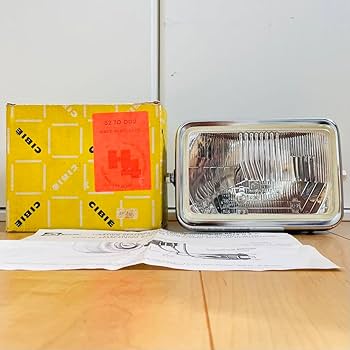 Amazon.co.jp: シビエ CIBIE 角型 ヘッドライト CBR400F 当時物 角目